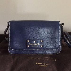 Kate spade small fynn Wellesley in frenchnavy